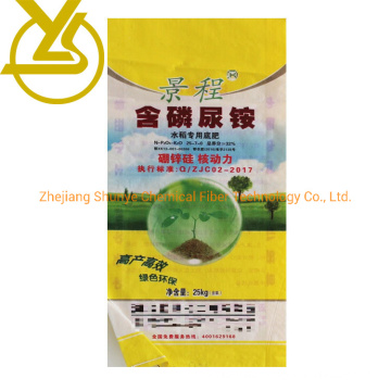 25kg Sugar Feed Rice Fertilizer Plastic PP Woven Packaging Bag